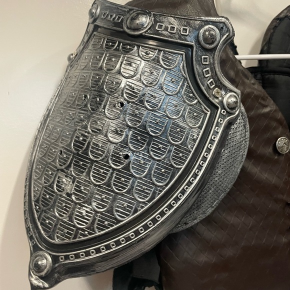 Handmade adult renaissance vest. Narnia.  - steampunk - armor. Faux leather. - Picture 3 of 8